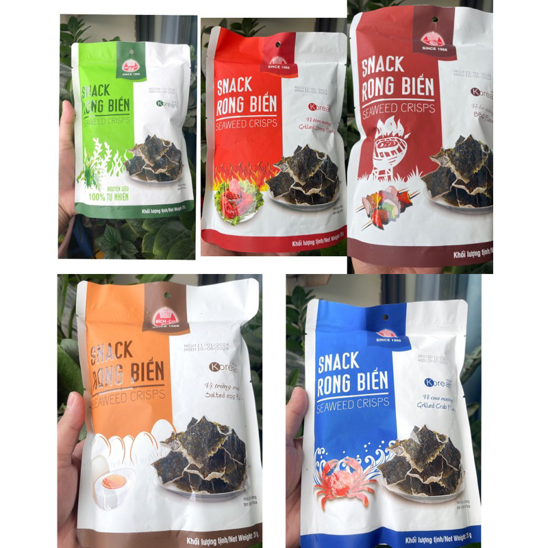 SNACK RONG BIỂN CÁC VỊ