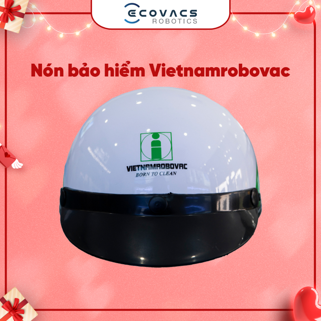 Nón mũ bảo hiểm xe máy nam nữ hãng Vietnamrobovac_Hàng giới hạn