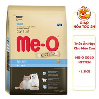 (CÓ QUÀ TẶNG) Thức Ăn Hạt Cho Mèo Con ME-O GOLD Kitten - 400GR - 1.2KG