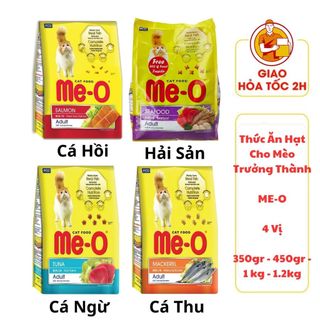 (CÓ QUÀ TẶNG) Thức Ăn Hạt Cho Mèo Trưởng Thành Me-O Cat  - 350GR - 450GR - 1KG - 1.2KG
