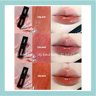 [AUTH] Son YSL Vinyl Cream Lip Stain 440-441-610-416-407