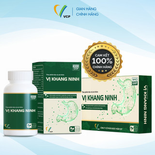 Viên uống dạ dày vị khanh ninh vcp pharma - lọ 60 viên - dùng cho người viêm loét dạ dày, tá tràng