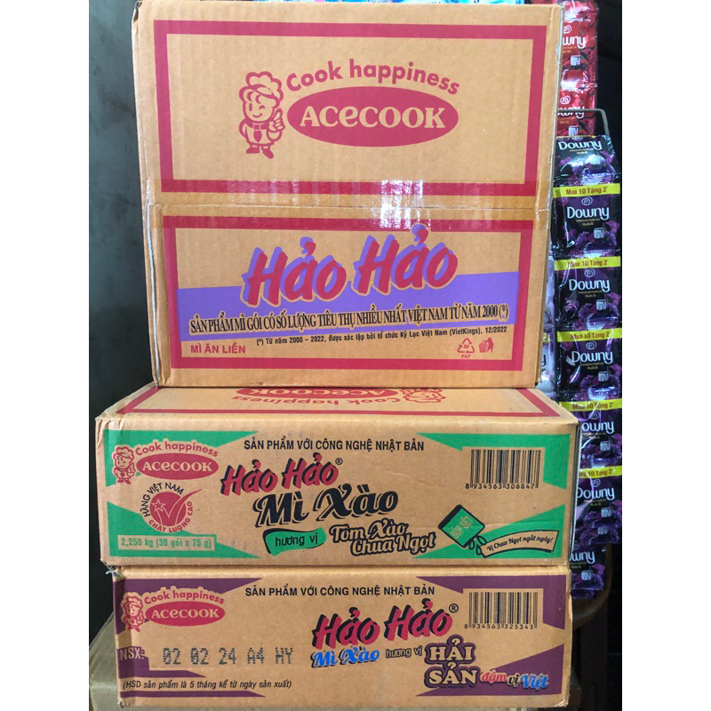 Thùng Mỳ Tôm Hảo Hảo 30 gói 75g