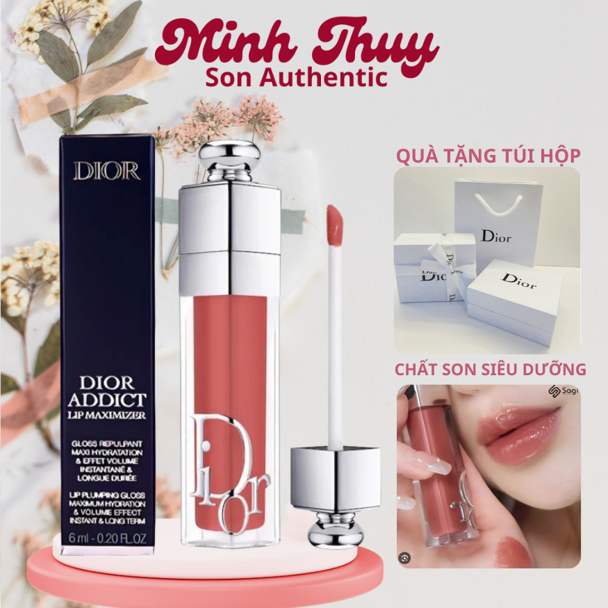 Son dưỡng Dior Addict Lip maximizer chính hãng cao cấp FULL MÀU