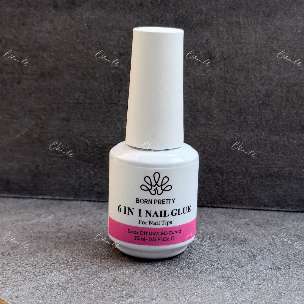 Gel Glue 6in1 Base Top Dán Móng Nối Móng