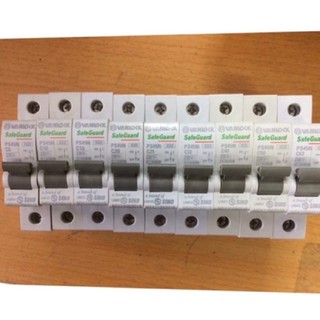 CB tép 1 pha 10A-63A màu ghi sino Vanlock