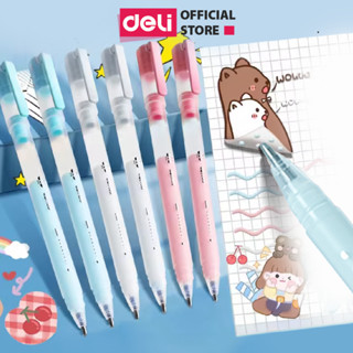 Bút Keo Dán Có Màu Pastel Deli - Nhanh Khô Dính Chặt Mùi Dễ Chịu Tiện Lợi - DIY Trang Trí Sổ Thiệp Qùa Tặng