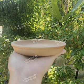 Đĩa đất nung lót chậu