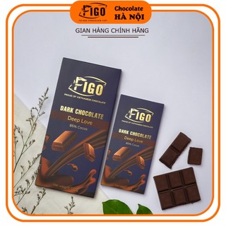 [Giảm cân, Keto] 2 Hộp Dark Chocolate 85% Cacao 100gr và 50gr Socola đen giảm cân Figo giá Ưu đãi tri ân khách hàng