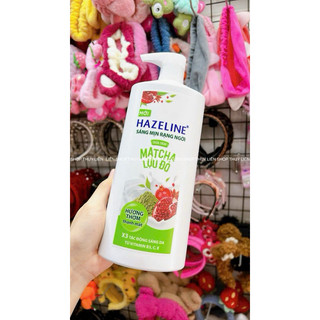 Sữa tắm hazeline trắng da 800g
