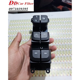 Công tắc tổng lên xuống kính xe hyundai i10 . oem: 93570b40104x