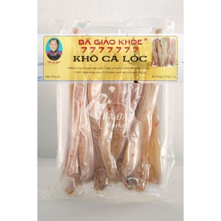 Khô cá lóc phi lê hiệu bà giáo khoẻ 7777777 loại đặc biệt 500gr -đặc sản an giang