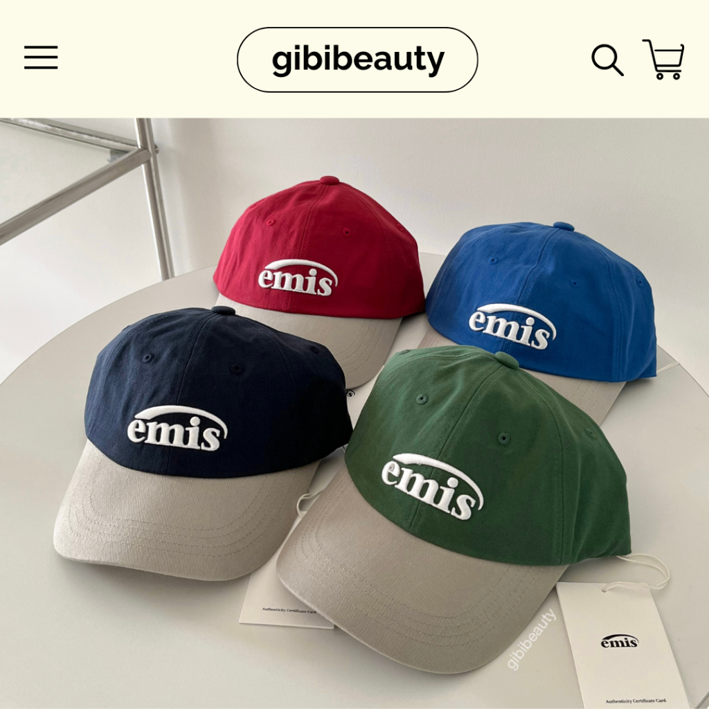 Nón EMIS New Logo Mix Ball Cap