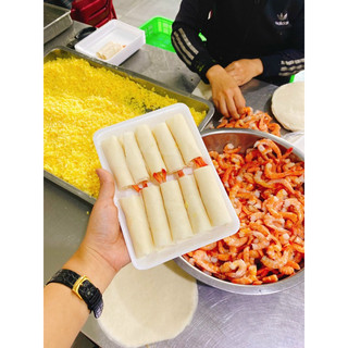 Chả giò hải sản tôm khay 10 cuốn (Chỉ giao hỏa tốc HCM)