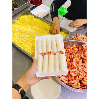 Chả giò hải sản tôm khay 10 cuốn (Chỉ giao hỏa tốc HCM)