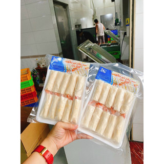 Chả giò hải sản tôm khay 10 cuốn (Chỉ giao hỏa tốc HCM)