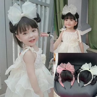nơ kèm bờm mái cho bé yêu