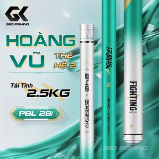 Cần Câu Đài Handing Hoàng Vũ Thế Hệ 2 Phân Bổ Lực 28i Cần Câu Tay Cacbon Cao Cấp