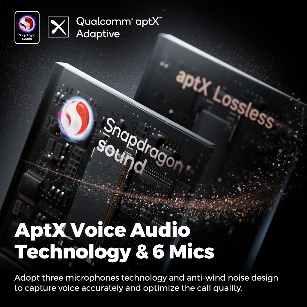 Tai nghe True Wireless SoundPEATS Air4 Pro | APTX Lossless | APTX Voice 6Mic | Bluetooth 5.3 | BigBuy360 - bigbuy360.vn