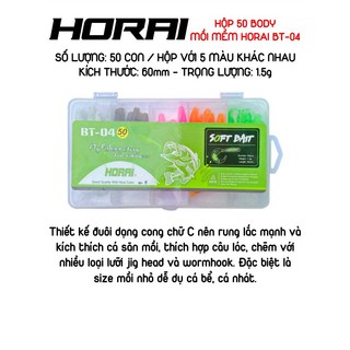 Mồi mềm Horai BT các loại