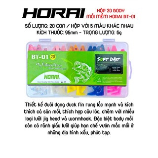 Mồi mềm Horai BT các loại
