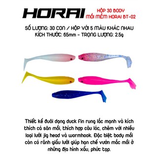 Mồi mềm Horai BT các loại