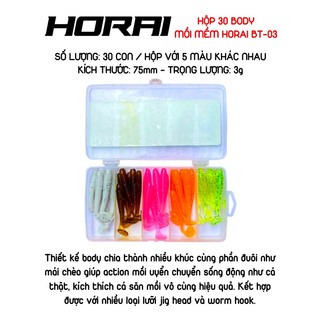 Mồi mềm Horai BT các loại