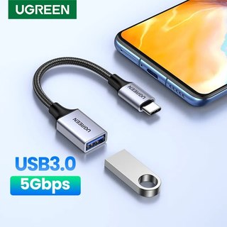 Đầu chuyển đổi otg ugreen 2.0 3.0 type c sang usb và usb sang type c, sạc và truyền dữ liệu tốc độ cao, bh 12 tháng