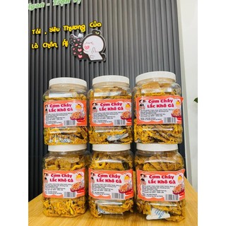 CƠM CHÁY LẮc khô gà [hũ 500gr] [ Hình thật 100%]