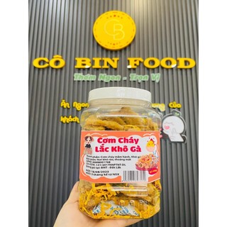 CƠM CHÁY LẮc khô gà [hũ 500gr] [ Hình thật 100%]