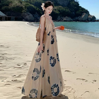 Váy maxi hoa hở lưng Aili Dress by Jane