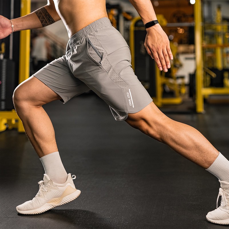 Quần short nam TORANO thể thao vải gió, thoải mái, chuẩn phom, siêu nhẹ DSBW600