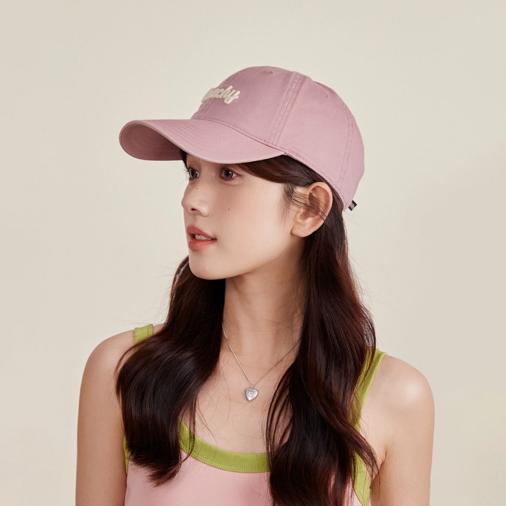 Mũ lưỡi trai nam nữ thêu chữ Peachy form cứng, nón lưỡi trai kiểu dáng basic đi học đi chơi siêu xinh dành cho nam nữ