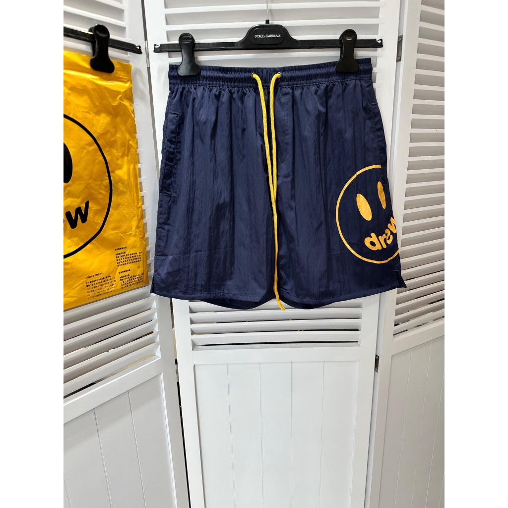 Quần Drew House Secret shorts  Quần Đùi - Quần Đùi Gió Drew House Bản Basic Cực Chất Hoạ Tiết Mặt Cư