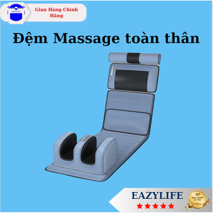 Đệm Massage, Nệm Massage toàn thân xoa bóp, bấm huyệt giúp giải toả căng thẳng, mệt mỏi