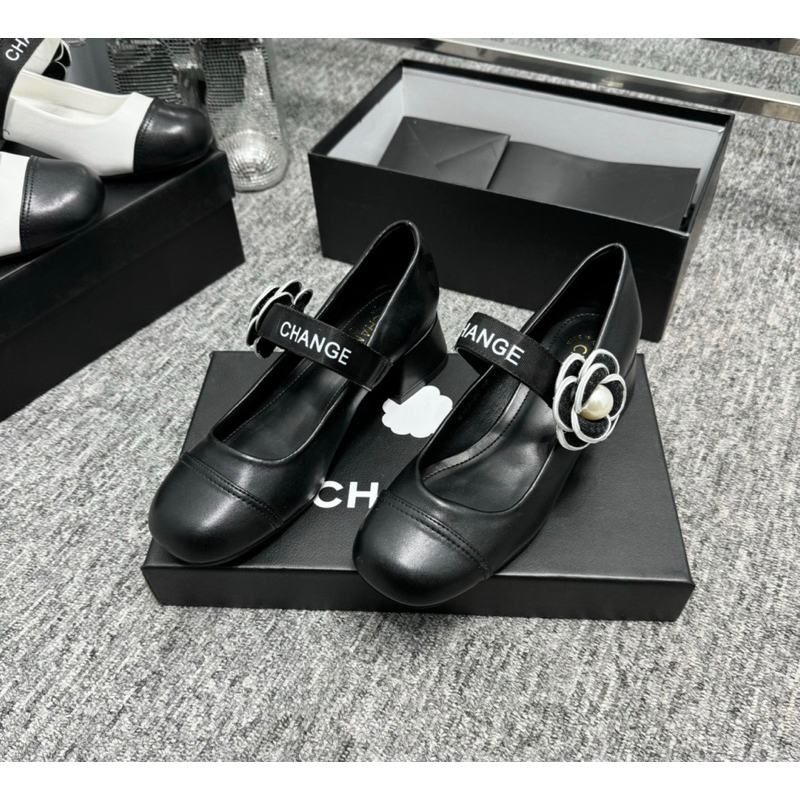 Giày búp bê CN hoa trà nữ cao cấp fullbox hàng đẹp chất lượng siêu hot - Thedom