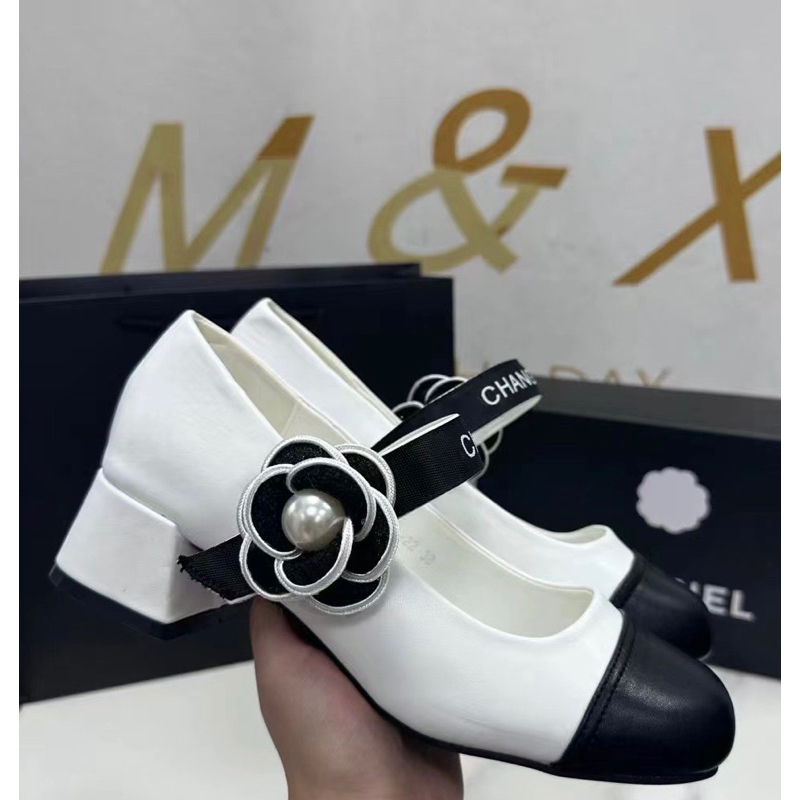 Giày búp bê CN hoa trà nữ cao cấp fullbox hàng đẹp chất lượng siêu hot - Thedom