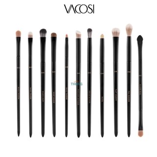 Cọ kẻ​ viền MẮT viền MÔI Vacosi | Cọ đánh phấn, nhấn đuôi mắt chuyên nghiệp Pro Hàn Quốc vacosi eyeliner brush