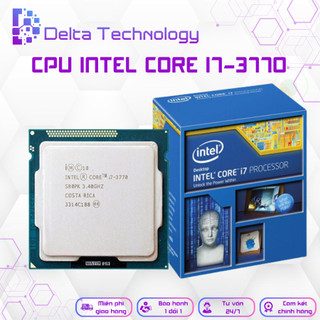 Cpu intel core i7-3770 - tốc độ upto 3.9ghz, 4 nhân 8 luồng, 8mb cache, 77w - socket lga 1155, tặng keo tản nhiệt
