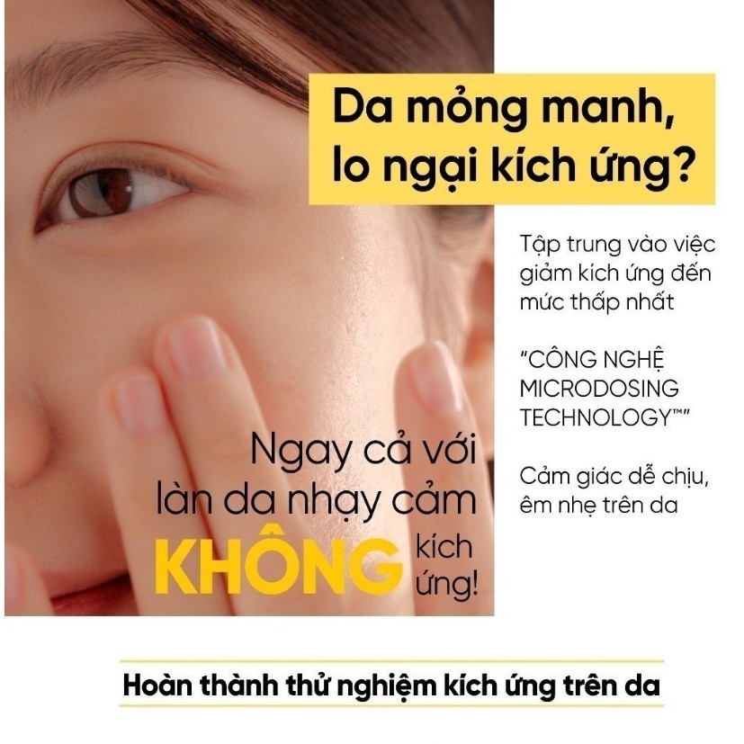 Sữa rửa mặt  OHUI vàng Miracle Toning Jelly Cleanser 40ml - AB AUTHENTIC