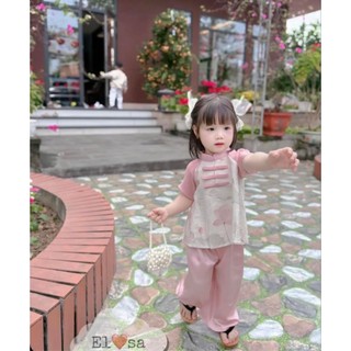 SÉT HOA SEN CỔ TÀU CHẤT LỤA SIZE 8_28KG