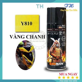 Sơn Xịt Samurai Màu Vàng Chanh - Mã Y810