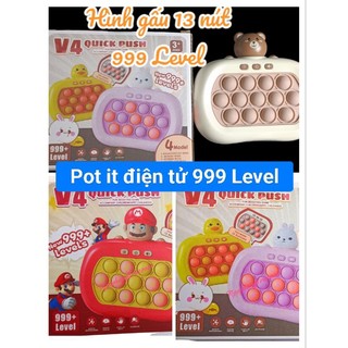 Máy chơi game popit 13 nút - máy popit chơi giải stress, máy game popit thế hệ mới