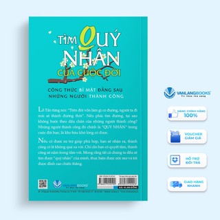 Sách - Tìm Quý Nhân Của Cuộc Đời - Văn Lang