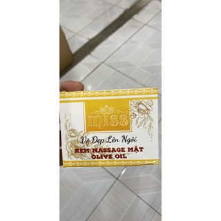 Kem massage mặt miss tinh chất dầu olive