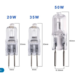 [Combo] 5 bóng đèn Halogen 50W dùng điện 12V