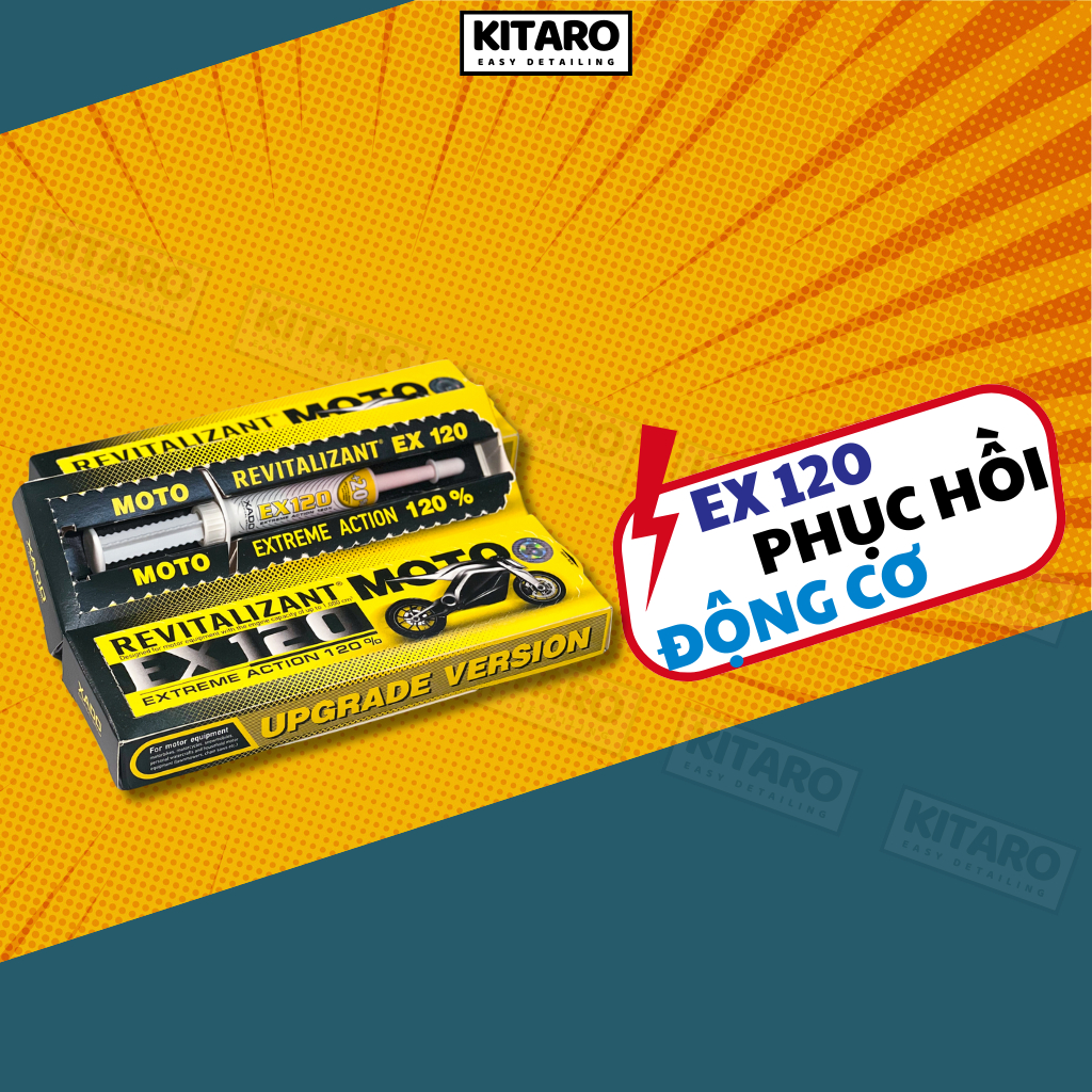 XADO EX120 Revitalizant for Moto - Chất phục hồi động cơ xe máy