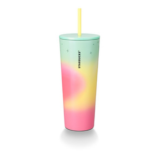Ly Starbucks Gradient Rainbow tag VN