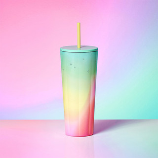 Ly Starbucks Gradient Rainbow tag VN