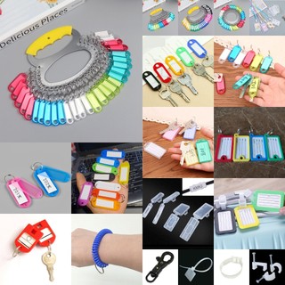 Combo 50 Móc chìa khóa SQ-3308 Key Tag Móc khóa ghi chú, đánh dấu thẻ vali hành lý MK5 valy magic1